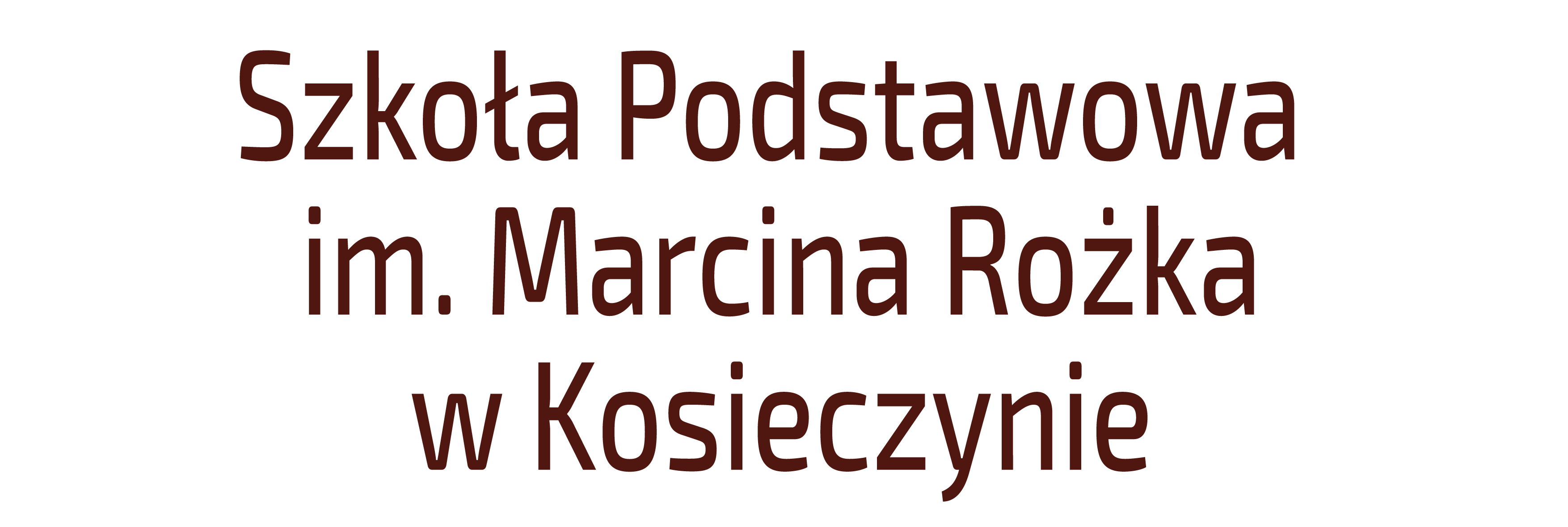 Obrazek główny dla organizacji sportowej Szkoła Podstawowa im. Marcina Rożka w Kosieczynie